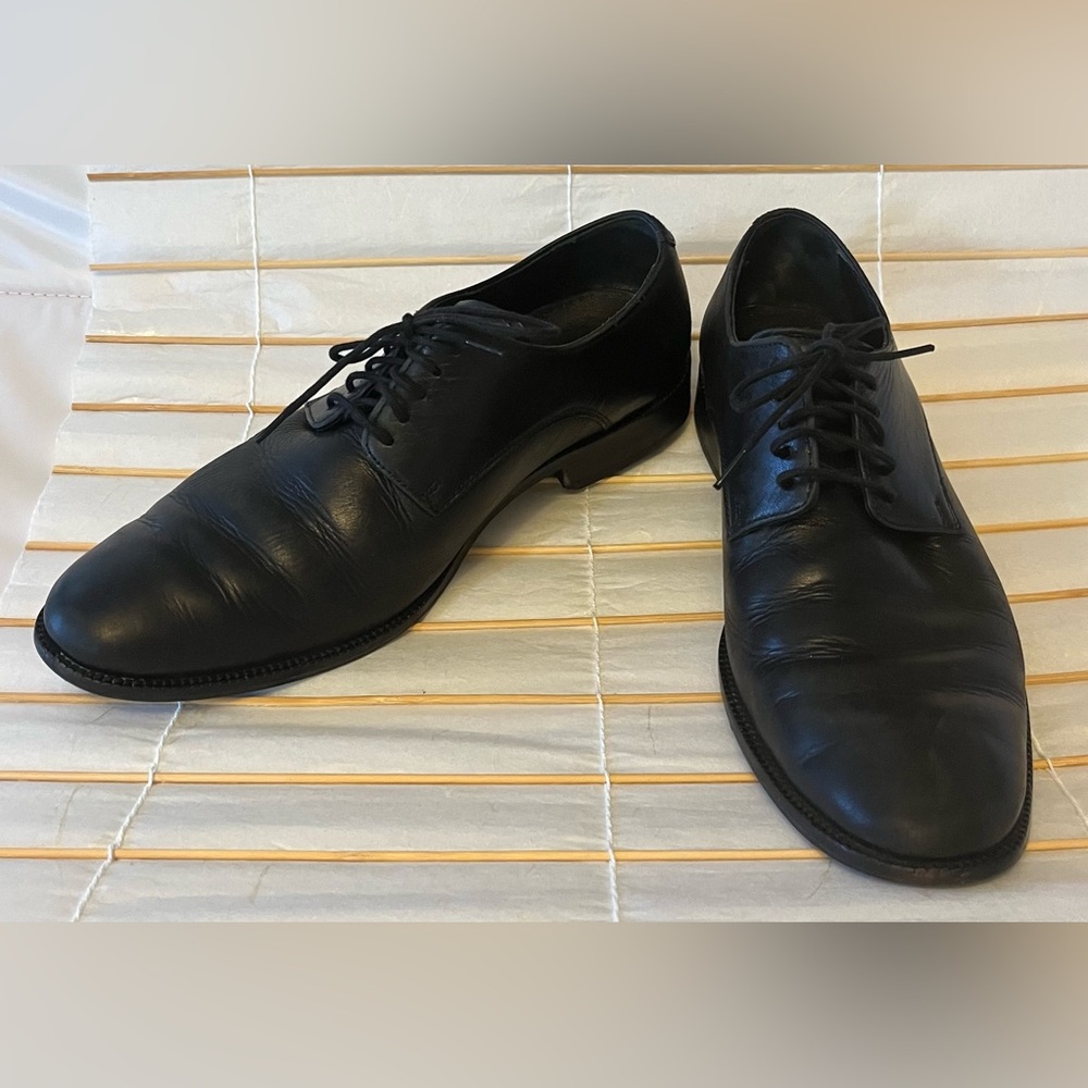 Cole Haan Oxford Men's Sz 8 M Dress Shoes Black Leather